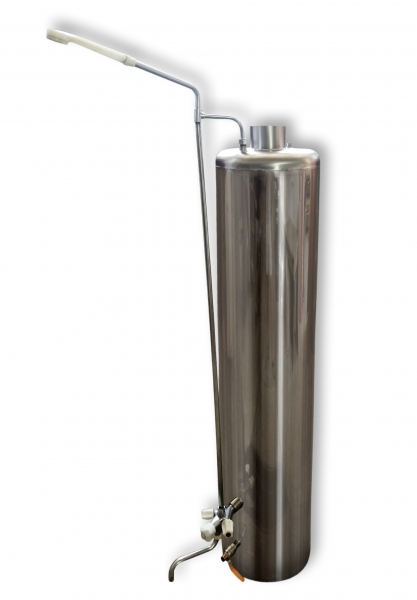 Titan  Warmwasserspeicher-Heizung Edelstahl + Eine Reihe von Wasserhähnen und Duschen