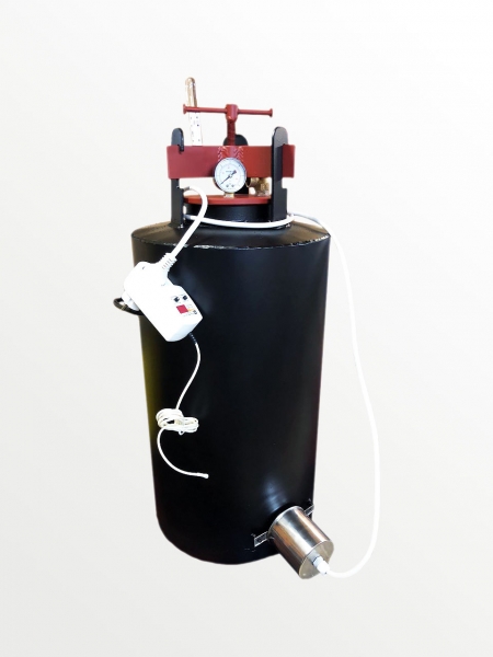 Autoklav Elektrisch Standart+ AMME 25 - Dampfsterilisator für 21 Gläser 0,5 Liter oder 12 Gläser 1 Liter(Digitale Temperaturregler Thermostat)